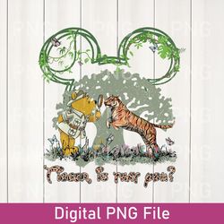 tigger is that you disney animal kingdom png, funny winnie the pooh animal kingdom png, wdw travel png, safari vacation