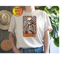 retro halloween skeleton shirt, dead inside but spiced shirt, funny halloween sweatshirt, fall halloween pumpkin shirt,