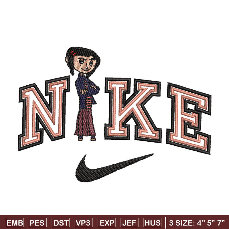Nike china girl embroidery design, Girl embroidery, Nike design, Embroidery shirt, Embroidery file,Digital download.jpg