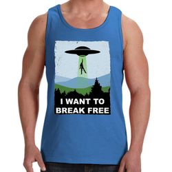 i want to break free &8211 freddie returns to mercury men tank top