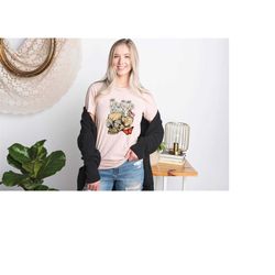 skull flowers shirt, halloween flowers tee, floral halloween tee, floral skull shirt, wildflowers tee, bloom skull shirt
