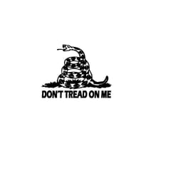 don't tread on me svg/eps/png/dxf