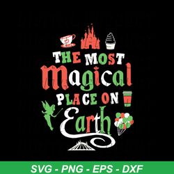 the most magical place on earth svg, drinking svg, coffee svg, disney palace svg, cream svg, magical place svg, earth sv