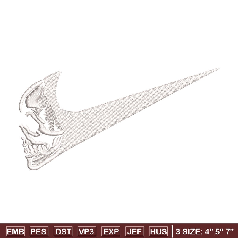 Nike horror embroidery design, Horror embroidery, Nike design, Embroidery shirt, Embroidery file, Digital download.jpg