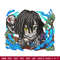 Iguro Obanai chibi embroidery design, Kimetsu no Yaiba embroidery, embroidery file, anime design, Digital download.jpg