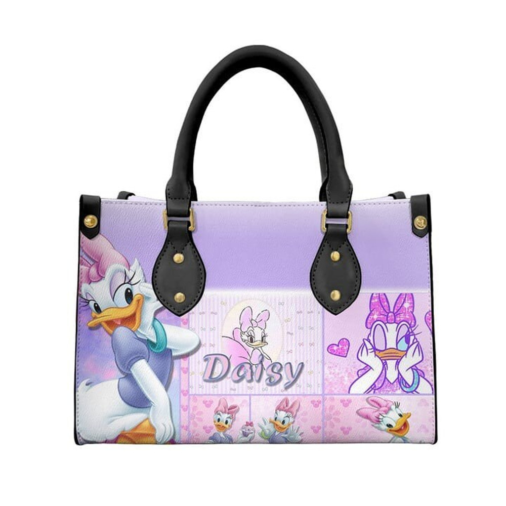 Daisy Duck Leather Bags,Daisy Duck Lovers HandBag,Disney Women Bags And Purse,Women Leather Bag,Cartoon Fans Handbag,Shopping Bag - 6.jpg