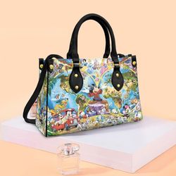 Disney Leather Bag,Disney Lovers Handbag,Disney Bags And Purses