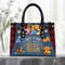 Just A Girl Loves Winnie the Pooh Red Gingham Jean Leather Handbag,Eeyore Lovers HandBag,Pooh Women Bags, Women Leather Bag, Cartoon Handbag - 2.jpg