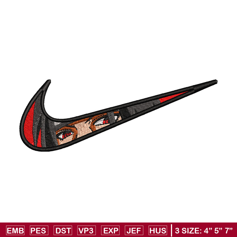 Itachi eyes nike embroidery design, Naruto embroidery, nike design, anime design, anime shirt, Digital download.jpg