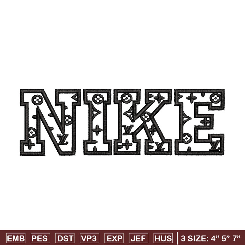 Nike lv embroidery design, Lv embroidery, Nike design, Embroidery shirt, Embroidery file, Digital download.jpg
