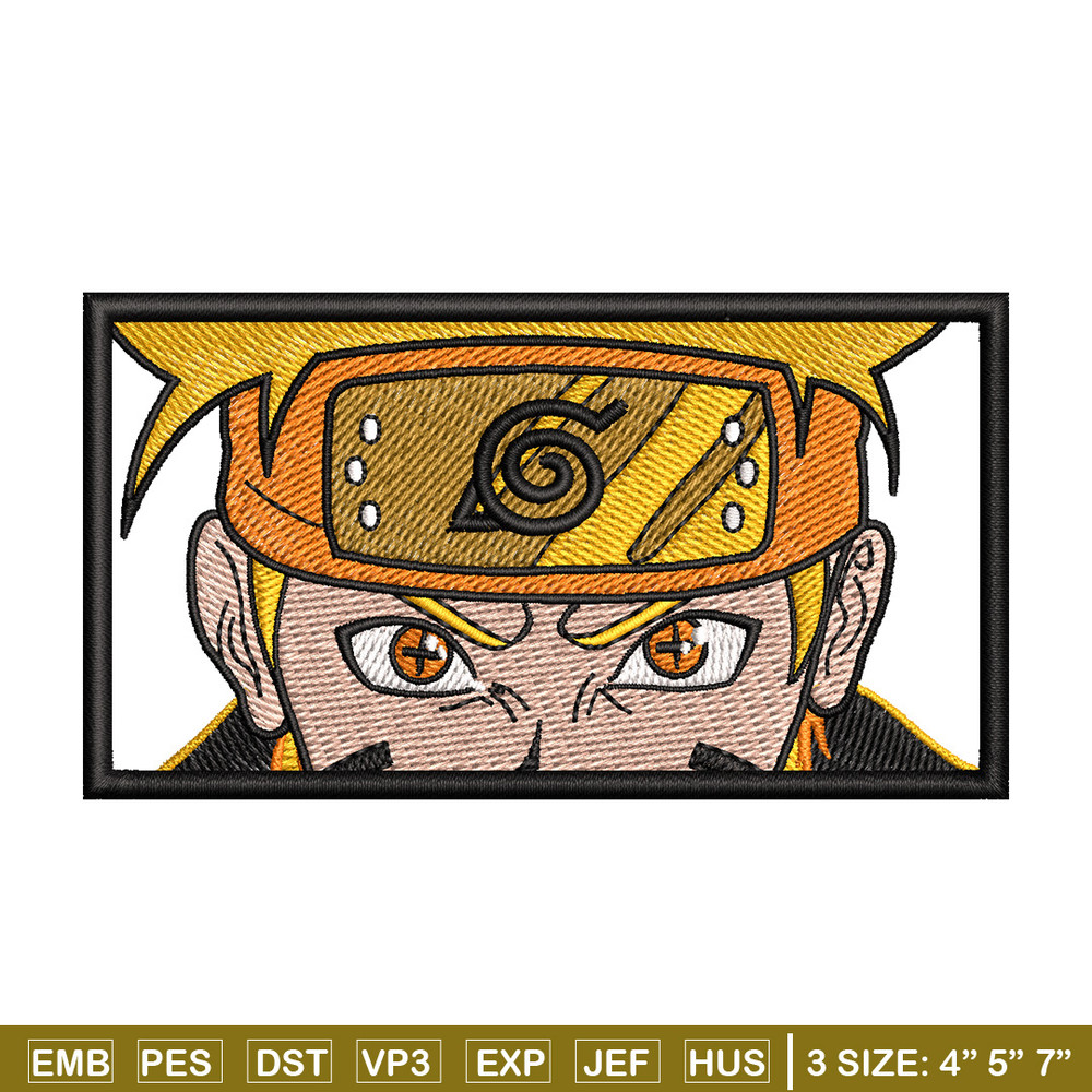 Naruto eyes embroidery design, Naruto embroidery, Anime design, Embroidery shirt, Embroidery file, Digital download.jpg