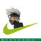 Kakashi Nike embroidery design, Naruto embroidery, nike design, anime design, anime shirt, Digital download.jpg