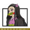 Nezuko bamboo box embroidery design, Nezuko embroidery, Anime design, Embroidery shirt, Embroidery file,Digital download.jpg
