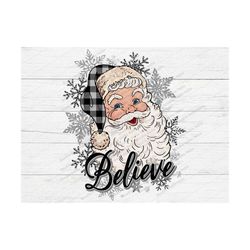 santa believe png, santa png, christmas png, santa sublimation design download, believe,christmas,leopard,santa hat,grey