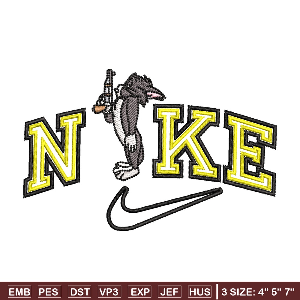 Nike tom gun embroidery design, Tom and jerry embroidery, Nike design,Embroidery file,Embroidery shirt,Digital download.jpg
