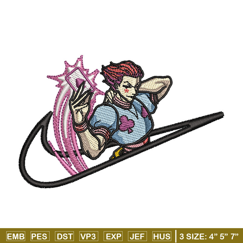 Nike x hisoka embroidery design, Hxh embroidery, Nike design, Embroidery shirt, Embroidery file, Digital download.jpg
