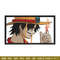 Portgas d ace embroidery design, One piece embroidery, Embroidery shirt, Embroidery file, Anime design, Digital download.jpg