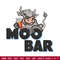Moo Bar logo embroidery design, Moo Bar embroidery, logo shirt, logo design, Embroidery shirt, Digital download..jpg