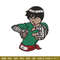 Rock lee embroidery design, Naruto embroidery, Anime design, Embroidery file, Digital download, Embroidery shirt.jpg