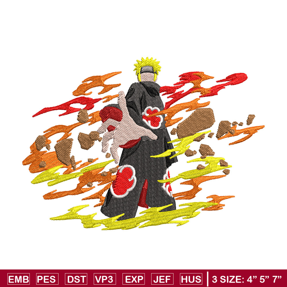 Naruto fire embroidery design, Naruto embroidery, embroidery file, anime design, anime shirt, Digital download.jpg