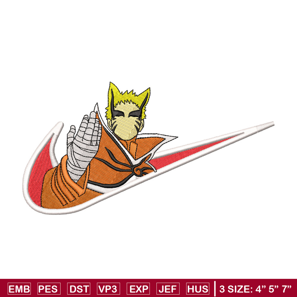 Naruto Nike embroidery design, Naruto anime embroidery, Nike design, anime design, anime shirt, Digital download.jpg
