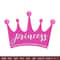 Princess crown embroidery design, Princess embroidery, Emb design, Embroidery shirt, Embroidery file, Digital download.jpg
