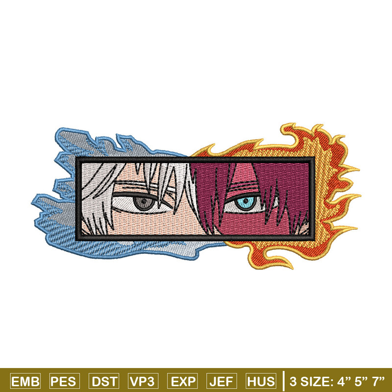 Shoto eyes embroidery design, Mha embroidery, Embroidery shirt, Embroidery file, Anime design, Digital download.jpg