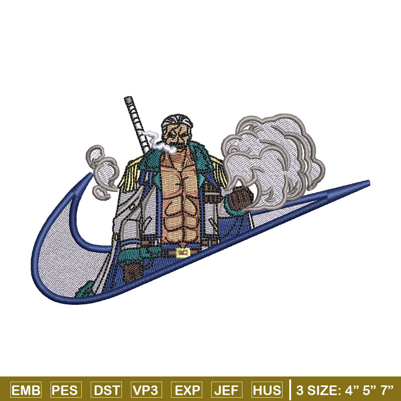 Smoker nike embroidery design, One piece embroidery, Nike design, Embroidery shirt, Embroidery file, Digital download.jpg