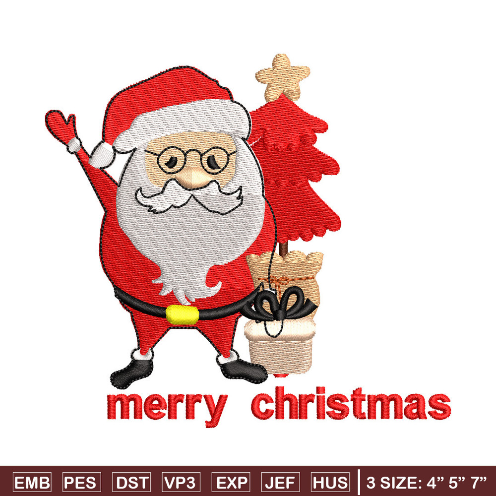 Satan red embroidery design, Chrismas embroidery, Embroidery file, Embroidery shirt, Emb design,Digital download.jpg