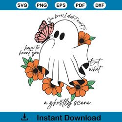 Haunted Taylor Swift What A Ghostly Scene SVG Digital File