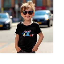 cute stitch snacks shirt, kids stitch shirt, disney stitch shirt, lilo and stitch, disney vacation shirt, family trip sh