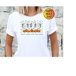 pumpkin halloween shirt, halloween shirt, skeleton halloween shirt, pumpkin shirt, fall sweatshirt for women, dancing sk