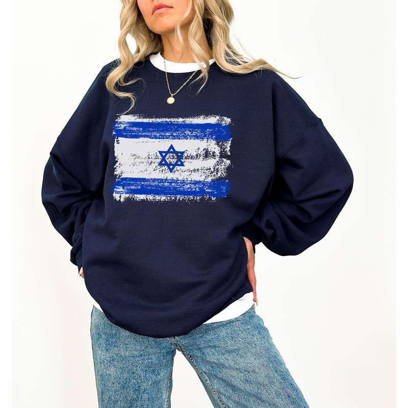 Israel Flag Israel Sweatshirt Stand With Israel Jewish Shirt Israeli Tee Hebrew T-Shirt Jewish Gift Jewish T-Shirt Free Palestine Shirt.png