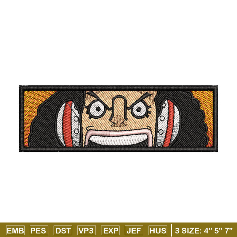 Usopp eyes embroidery design, One piece embroidery, Anime design, Embroidery shirt, Embroidery file, Digital download.jpg