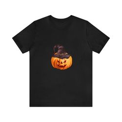 halloween theme - it's spooky season (unisex jersey short sleeve tee) - a968