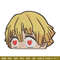 Zenitsu love embroidery design, Zenitsu embroidery, Anime design, Embroidery shirt, Embroidery file, Digital download.jpg