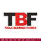 TBF logo embroidery design, TBF logo embroidery, logo design, logo shirt, Embroidery shirt, Instant download.jpg