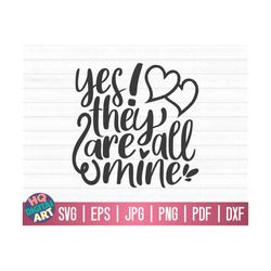 yes! they are all mine svg / mom life svg / mother's day svg / cut files for cricut / free commercial use / instant down