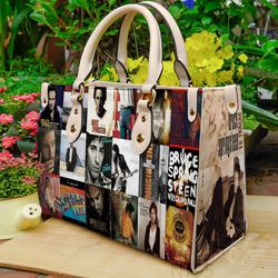 Bruce Springteen Music Premium Leather Bag,Bruce Springteen Lovers Handbag,Bruce Springteen Bags And Purses