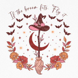 Halloween Witch Quote PNG Sublimation