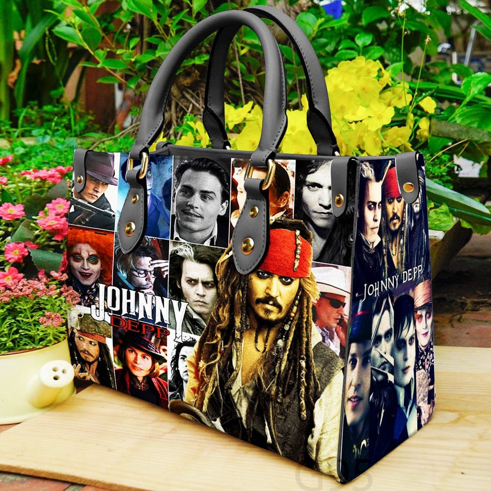 Johnny depp Leather Bag Handbag, Johnny depp Lover's Handbag, Johnny depp Women Bag And Purses, Custom Leather Bags, Women Handbag - 2.jpg