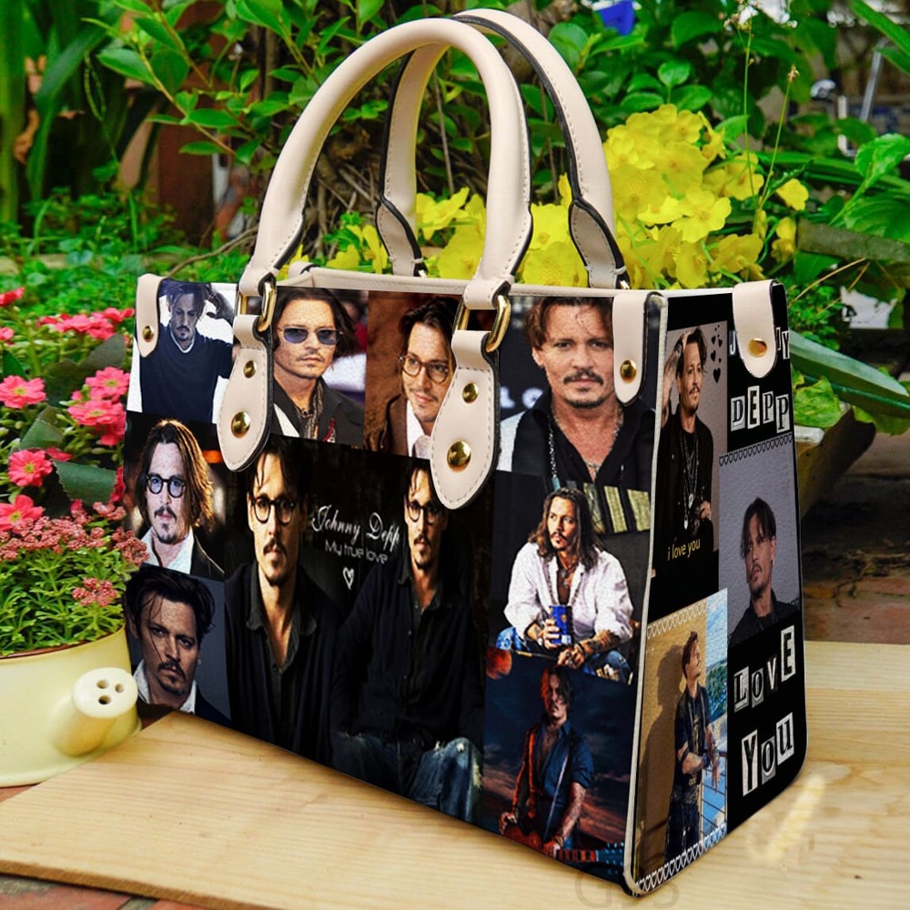 Johnny depp Leather Bag Handbag, Johnny depp Lover's Handbag, Johnny depp Women Leather Bag And Purses, Custom Leather Bags, Women Handbag - 2.jpg