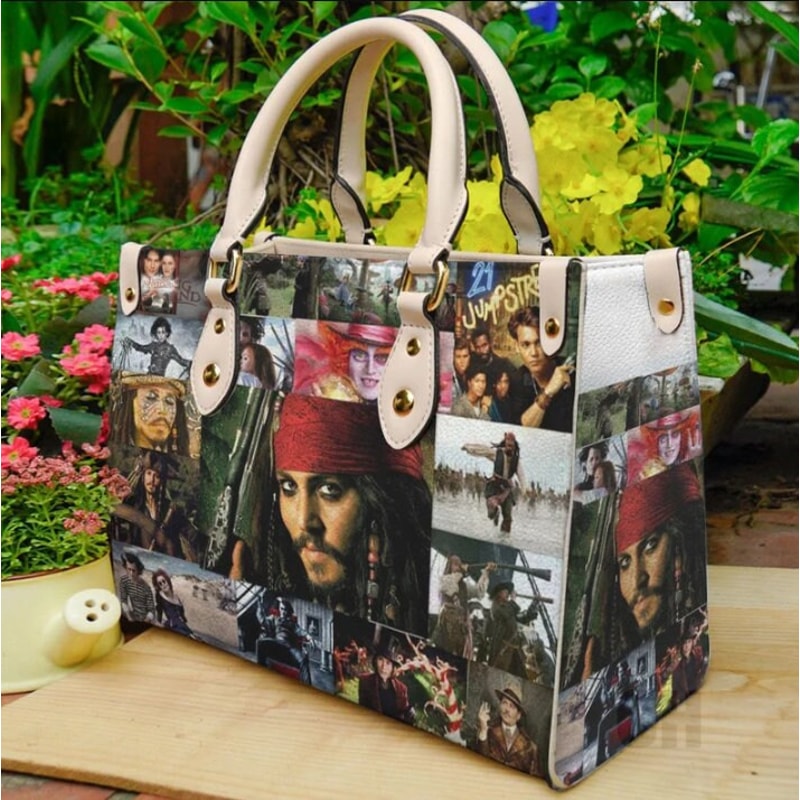 Johnny Depp Leather Bag Handbag, Johnny depp Women Leather Bag And Purses, Johnny depp Lover's Handbag, Custom Leather Bags, Women Handbag - 1.jpg