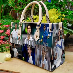 Novak djokovic Premium Leather Bag,Novak djokovic Lovers Handbag,Novak djokovic Women Bags And Purses