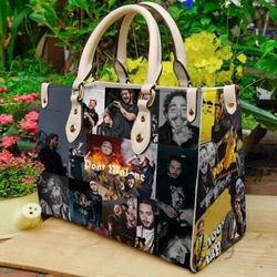 Post Malone Premium Leather Bag,Post Malone Bags And Purses,Post Malone Lovers Handbag