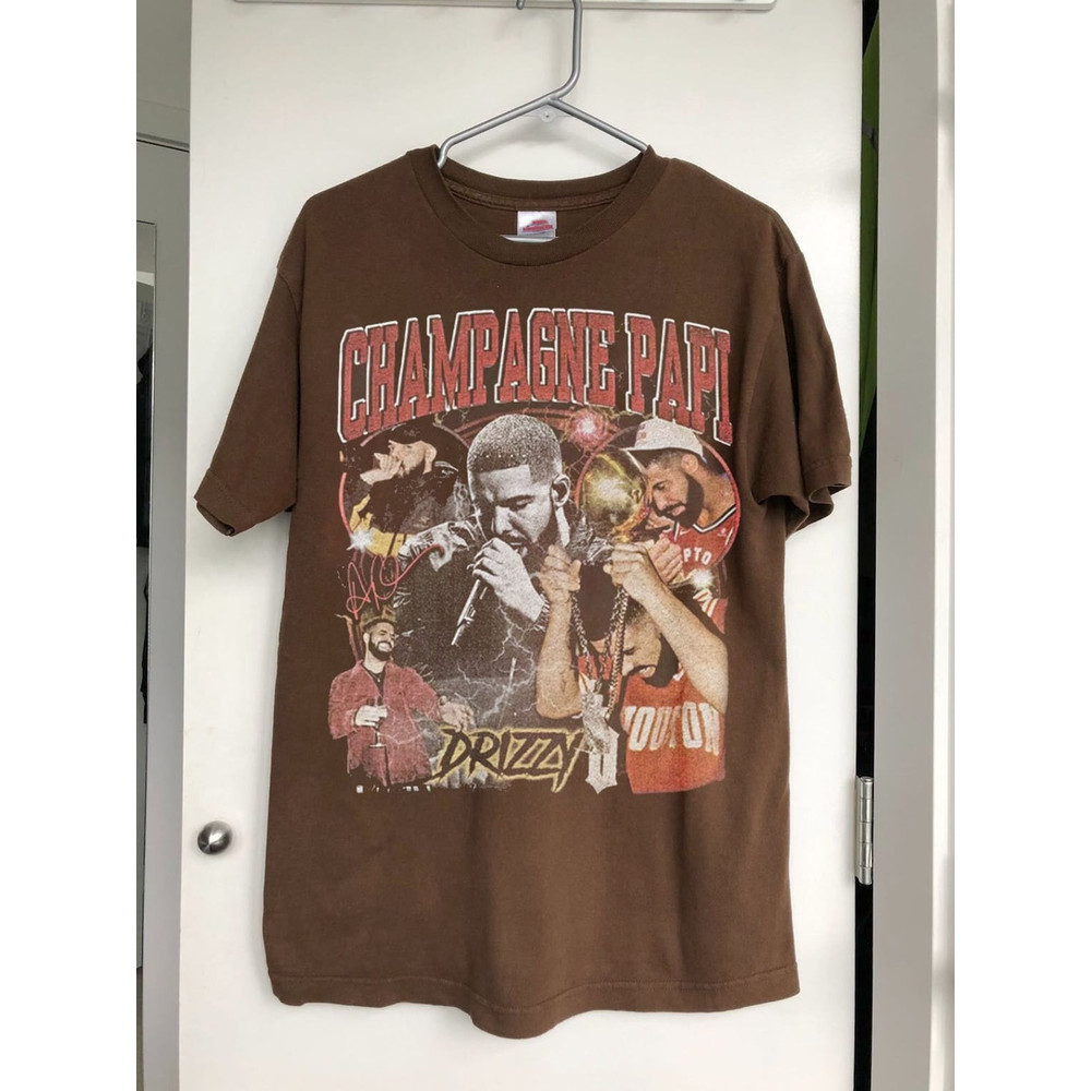 Vintage Drake Rap T Shirt, Champagne Papi Shirt, Drake Merch, Drake Rap Shirt, Drake Shirt, Drake Rapper Shirt, Drake Tour Shirt.jpg