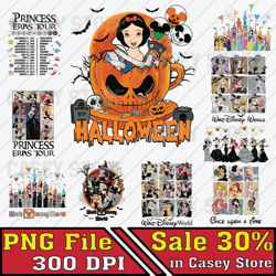 Princess Halloween Bundle Png, Halloween Bundle, Hallloween Png, Trick or Treat Png, Spooky Vibes Png, Witch Png Digital