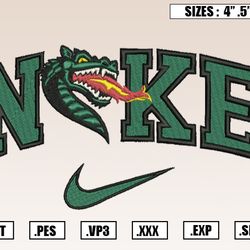 Nike x UAB Blazers Embroidery Designs, NCAA Embroidery Design File Instant Download