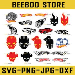hot wheels svg bundle hot car svg, hot wheel svg, wheels, fast cars, race car birthday, high quality digital download