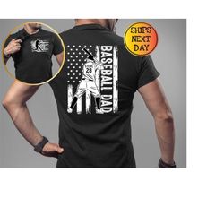 personalized baseball dad shirt, baseball gifts for men, gift for dad, personalized dad shirt, fathers day gift, fathers